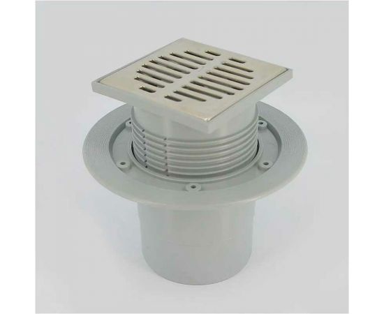 Трап для ванн McAlpine вертикальный, d110, регулируемый (с сухим затвором) MRFG3V-110 – изображение 4