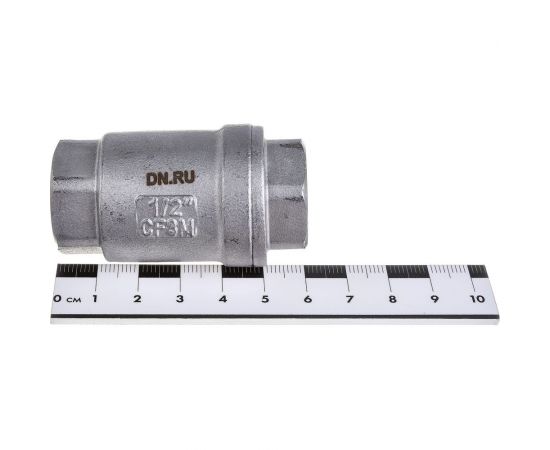 Обратный клапан DN.ru пружинный LSCV Ду15 Ру16 муфтовый D100-00487 – изображение 4