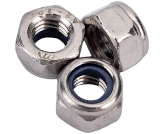 Самоконтрящаяся гайка Невский Крепеж DIN 985 М5, нерж. сталь, 10 шт. 923051 – изображение 5