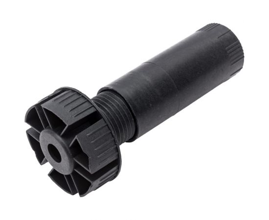 Цокольная ножка Tech-Krep Н120 115-135 мм, черная, комплект 2 штуки с клипсой 129971 – изображение 5