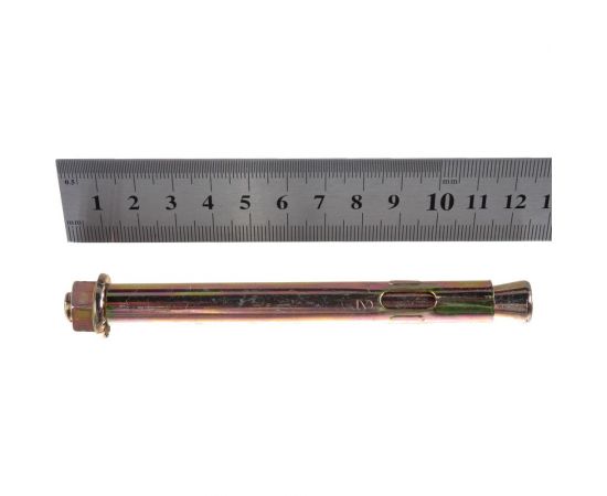 Анкерный болт с гайкой Стройбат 12x129 мм, цинк, 8 шт. 257581 – изображение 5