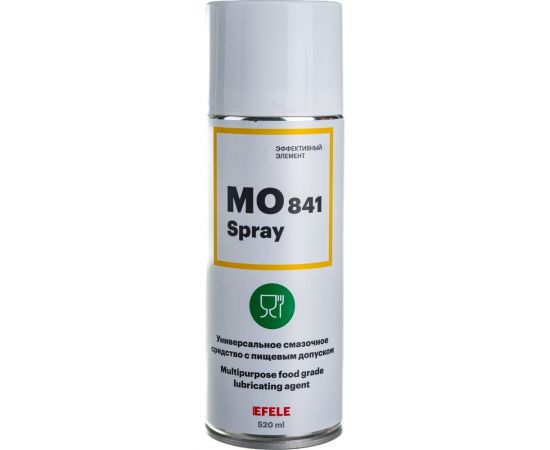 Универсальное масло с пищевым допуском EFELE MO-841 Spray, 520 мл 0091358 – изображение 5