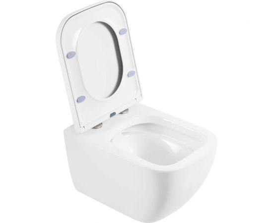 Сиденье дюропласт BelBagno ALPINA soft close, металлическое крепление BB309SC – изображение 6