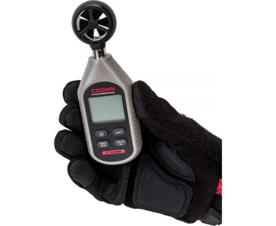 Измеритель анемометр-термометр скорости потока воздуха Crown CT44098 – изображение 6