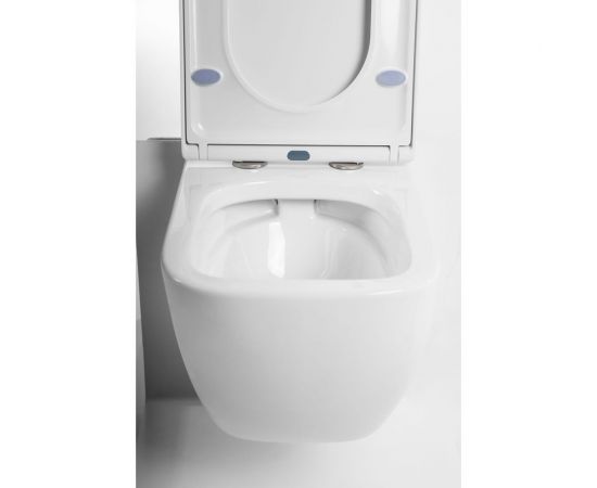 Сиденье дюропласт BelBagno ALPINA soft close, металлическое крепление BB309SC – изображение 8