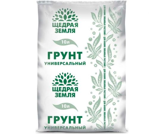 Универсальный грунт Щедрая земля 60 л 4607189273810 