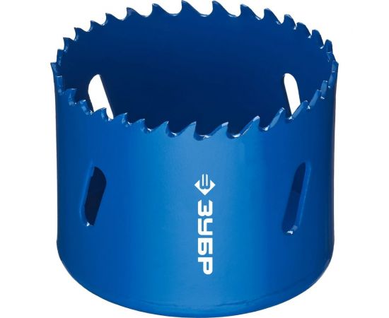 Биметаллическая коронка ЗУБР Эксперт 57 мм, быстрорежущая сталь 29531-057_z01 