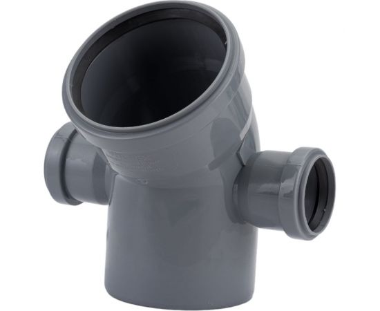Универсальный отвод VALFEX 110/50x45, левый-правый, внутренняя канализация 23113150 