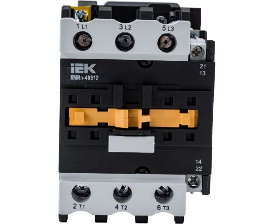 Контактор IEK КМИп-46512, 65А, 24В/АС3, 1НО, 1НЗ KMD41-065-024-11 