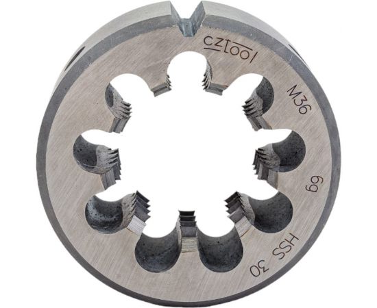 Плашка Bucovice Tools M 36 Шаг 4.0 HSS 65x25мм 240360 