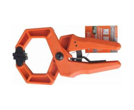 Струбцина Sturm клещеобразная с храповым механизмом, длина 200мм, зев 50мм, 1078-09-050 