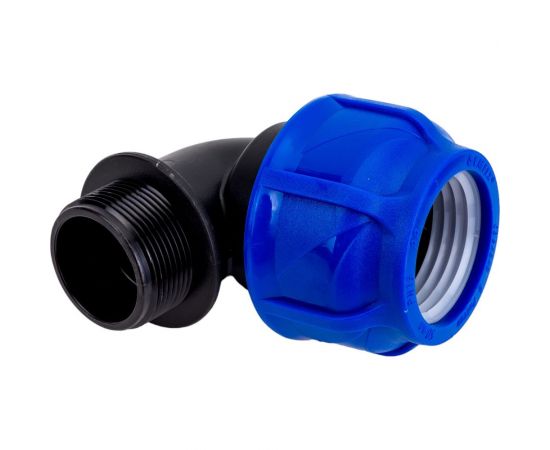 Компрессионный отвод VALFEX ПНД, с наружной резьбой, 50x1 1/2"" 1210012450112 