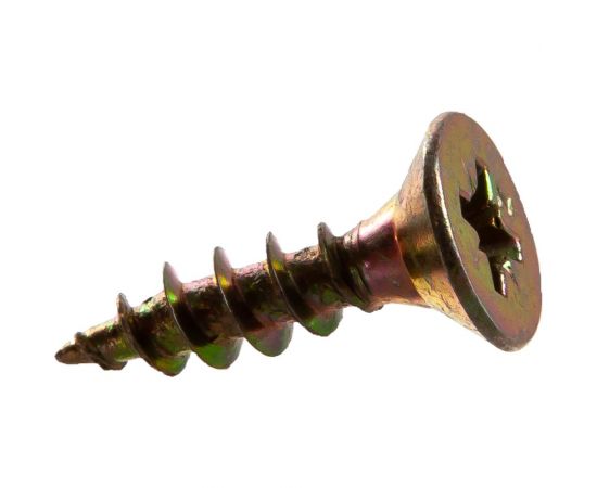 Универсальный саморез Tech-Krep 20х5 мм, 200 шт., желтый 102258 