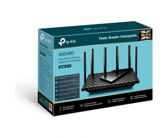Двухдиапазонный гигабитный wi-fi роутер TP-Link Archer AX73 – изображение 11