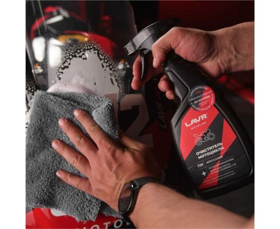 Очиститель мотоцикла LAVR MOTO 500 мл Ln7709 – изображение 11