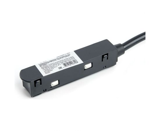 Соединитель-коннектор для низковольтного магнитного шинопровода FERON черный, LD3001 41969 – изображение 2