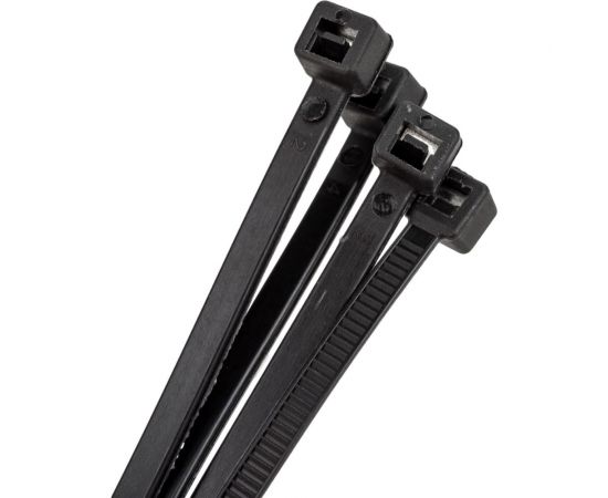 Хомут-стяжка Невский Крепеж 4,2x300 мм, черный, нейлон, 4 шт. 900982 – изображение 2