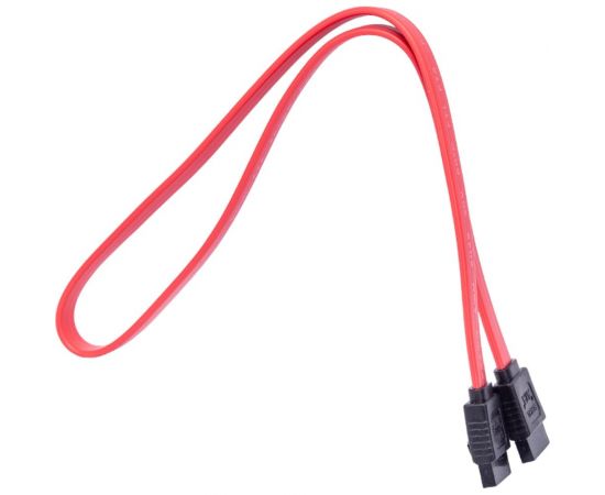 Интерфейсный кабель Cablexpert SATAIII 50см 7pin/7pin защелка пакет CC-SATAM-DATA – изображение 2