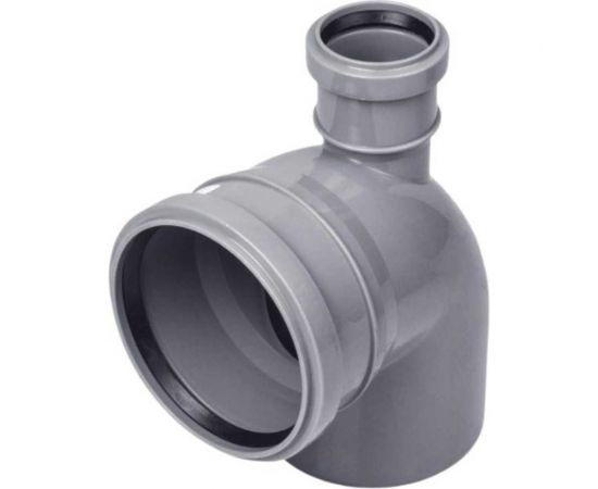 Универсальный отвод VALFEX 110/50x87.5, фронт-вверх, внутренняя канализация 23125150 – изображение 2