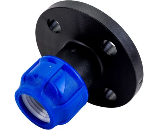 Фланец адаптер VALFEX ПНД пластиковый (фланцевое соединение) 40-1 1/2" 1210012740112 – изображение 2