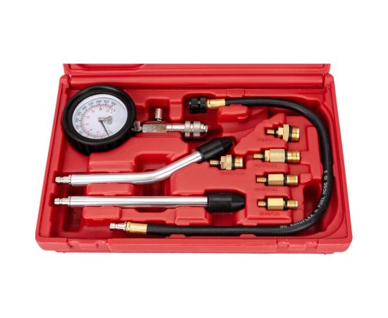 Компрессометр для бензиновых двигателей с набором адаптеров JTC 4077A – изображение 2