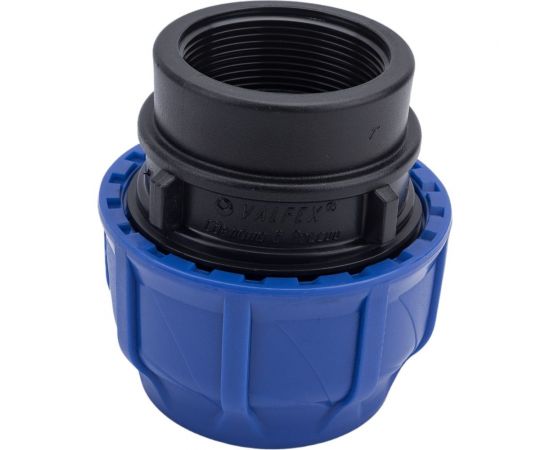 Компрессионная соединительная муфта VALFEX ПНД, с внутренней резьбой, 63x2"" 121001263200 – изображение 3