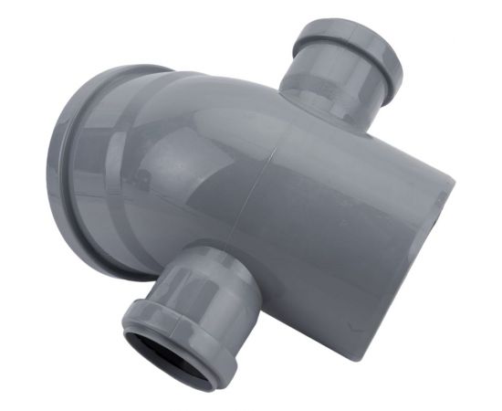 Универсальный отвод VALFEX 110/50x45, левый-правый, внутренняя канализация 23113150 – изображение 3