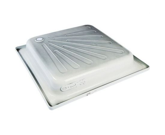 Стальной душевой поддон ВИЗ ANTIKA эмалированный, 80x80x15 см, слив D-52 мм APS-80101 – изображение 3