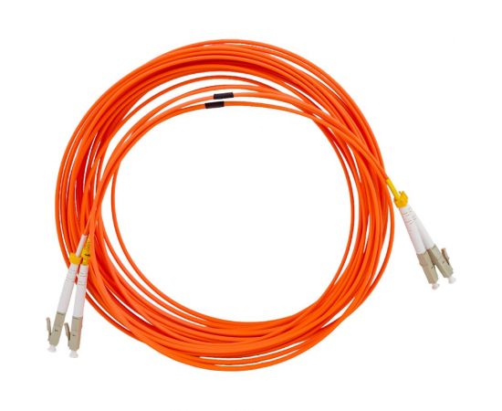 Патч-корд Hyperline FC-D2-50-LC/PR-LC/PR-H-10M-LSZH-OR волоконно-оптический (шнур) MM 50/12 35130 – изображение 3