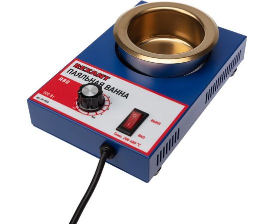 Паяльная ванна REXANT модель R80, 300 Вт, 80 мм, 200-480 C 09-9050 – изображение 3