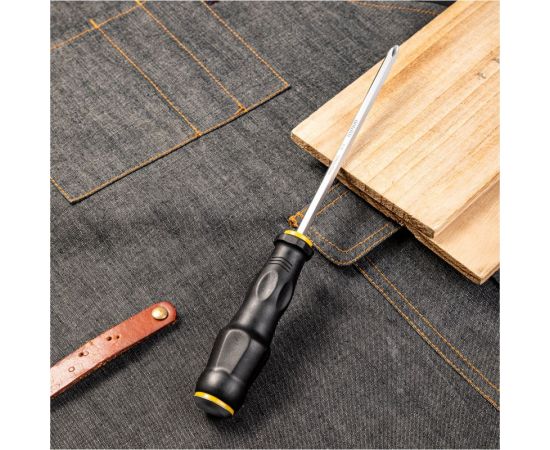 Ударная крестовая отвертка DELI dl627006 со сквозным хвостовиком, PH2x150 мм 104550 – изображение 4