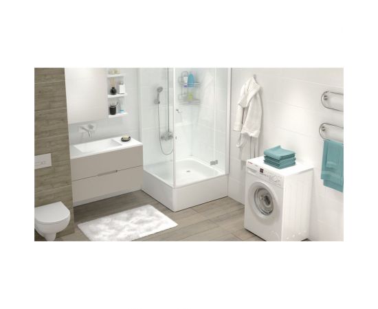 Стальной душевой поддон ВИЗ ANTIKA эмалированный, 80x80x15 см, слив D-52 мм APS-80101 – изображение 4