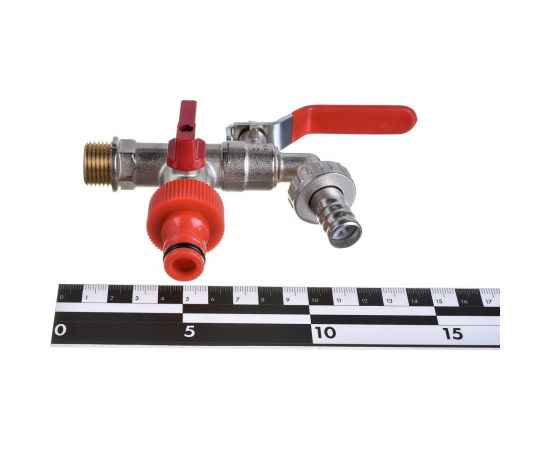 Шаровой садовый кран AV Engineering 1/2 AVE167003 – изображение 4