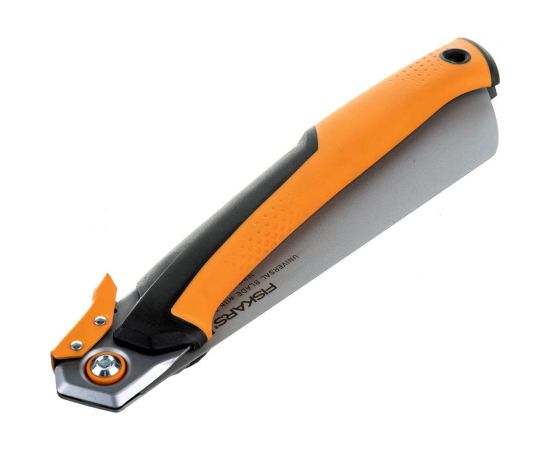 Пила Fiskars тяговая складная PowerTooth 250 мм, 13 зубьев на дюйм 1062933 – изображение 4