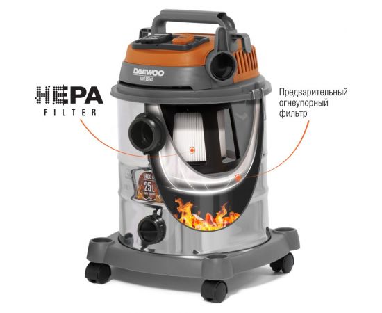 Универсальный пылесос Daewoo DAVC 2514S – изображение 5