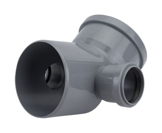 Универсальный отвод VALFEX 110/50x45, левый-правый, внутренняя канализация 23113150 – изображение 5