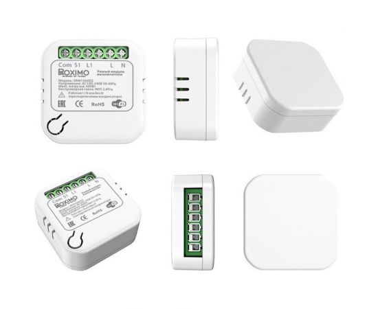Умный модуль выключателя (реле) Roximo без ноля SRM10A002 – изображение 5