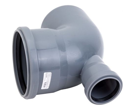 Универсальный отвод VALFEX 110/50x87.5, фронт-вверх, внутренняя канализация 23125150 – изображение 6