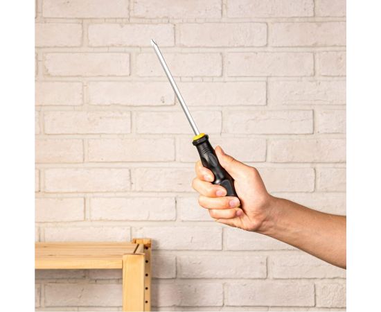 Ударная крестовая отвертка DELI dl627006 со сквозным хвостовиком, PH2x150 мм 104550 – изображение 7