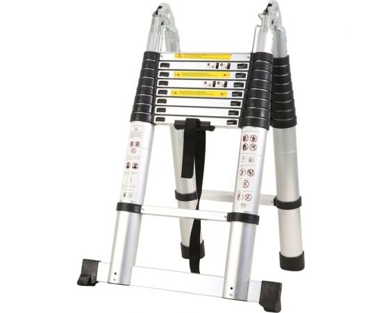 Телескопическая лестница-стремянка WORKY 2.5м/5м, 8/16 ступеней ARD128097 