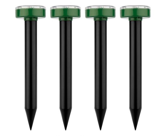 Набор ультразвуковых отпугивателей кротов REXANT R20 на солнечной батарее 71-0117 