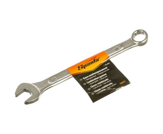 Хромированный комбинированный ключ 10 мм SPARTA 150375 