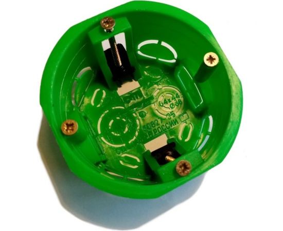 Установочная коробка ""Полимер-Фарм"" 68x45 мм, с лапками 4687202467044 