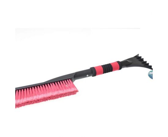 Щетка-сметка Nord-Yada с мягкой ручкой, со скребком, 53 см, распушенная щетина 904624 
