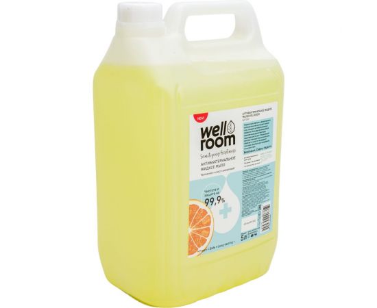 Жидкое мыло с антибактериальным эффектом Wellroom цитрус WRA_LSCT5000 