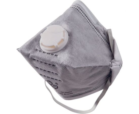 Респиратор с клапаном выдоха и угольным фильтром АМПАРО Памир-4 FFP2, 535521 