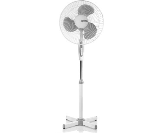 Напольный вентилятор Centek Gray, 40 Вт, LED, 43 см, 1.25 м, лучевая решетка 2 шт в упаковке CT-5004 GRAY 