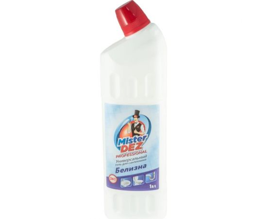 Универсальный гель для сантехники Mister Dez Белизна 1 л 853 