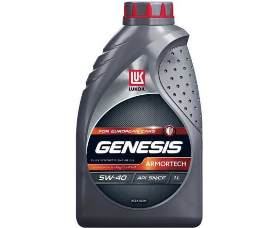 Моторное масло Лукойл GENESIS ARMORTECH 5W-40, 1 л 3148670 