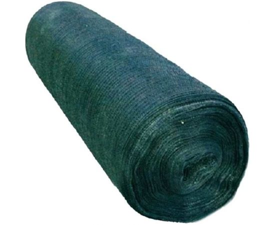 Сетка фасадная повышенной плотности PRO 80 г/кв.м, 3x50 м, темно-зеленая Rendell 2521289 